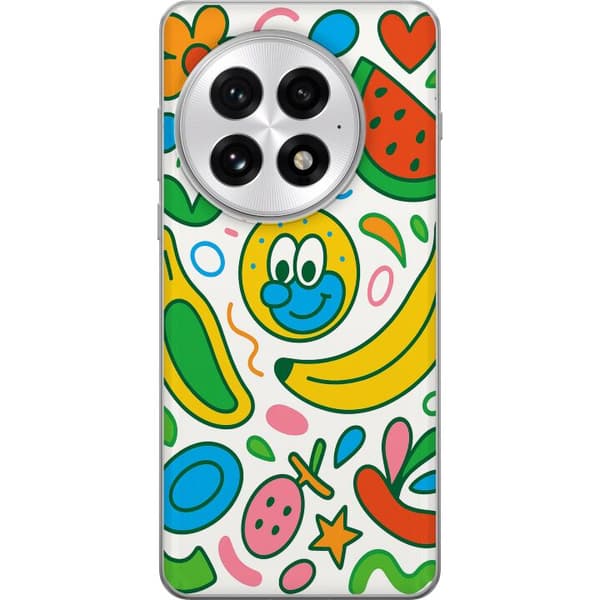 OnePlus 13 Gennemsigtig cover Sommerfugle Slør