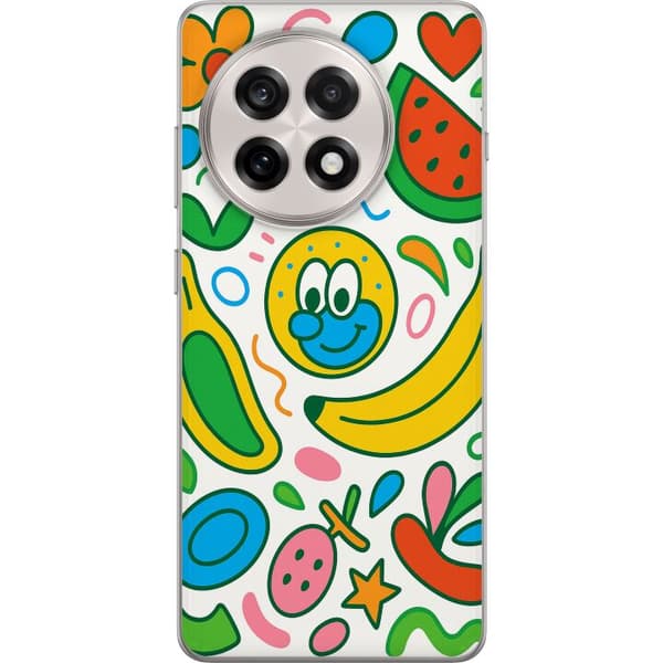OnePlus 13R Genomskinligt Skal Butterfly Veil