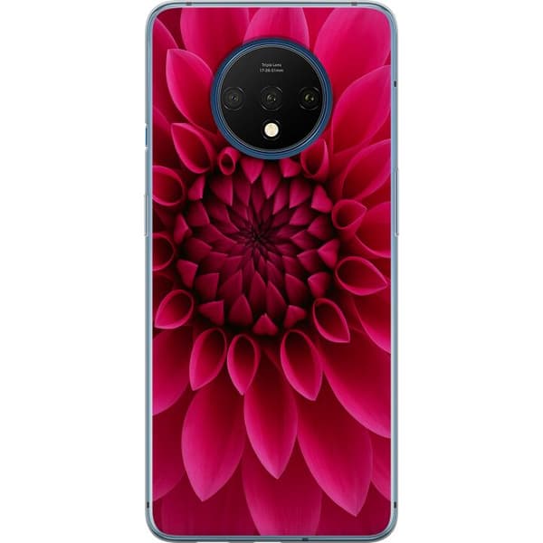 OnePlus 7T Gennemsigtig cover Rosecore