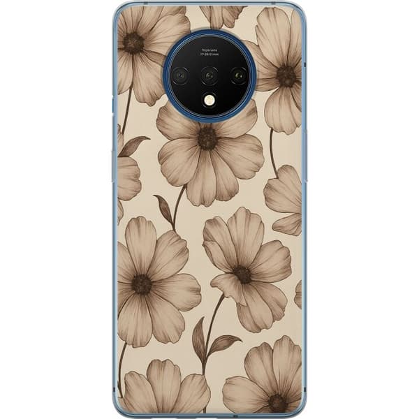 OnePlus 7T Gennemsigtig cover Pastel Rush
