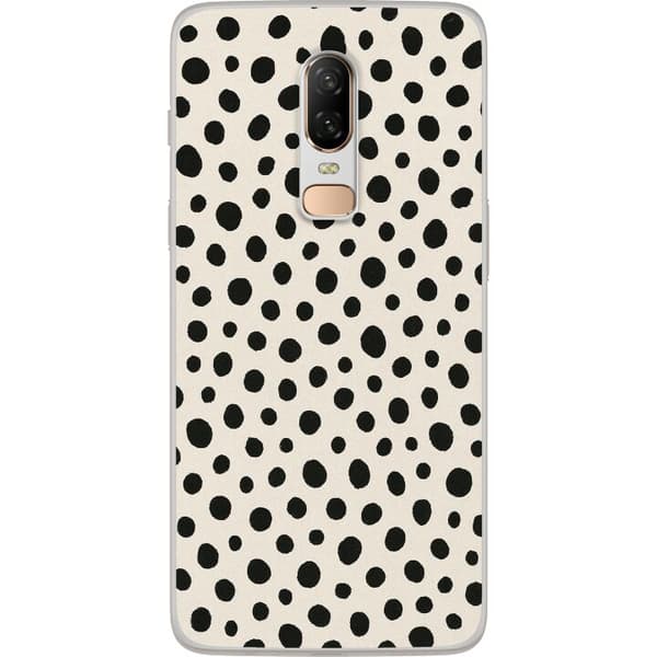 OnePlus 6 Läpinäkyvä kuori Dot Dance