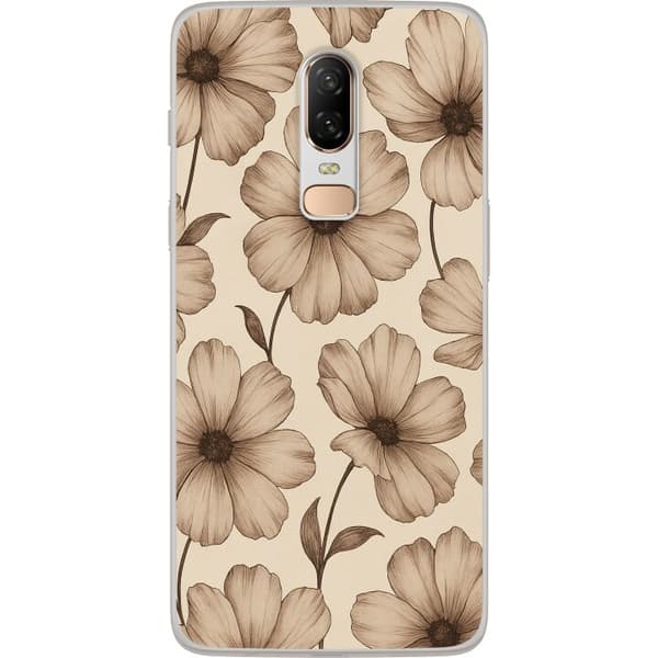 OnePlus 6 Genomskinligt Skal Pastel Rush
