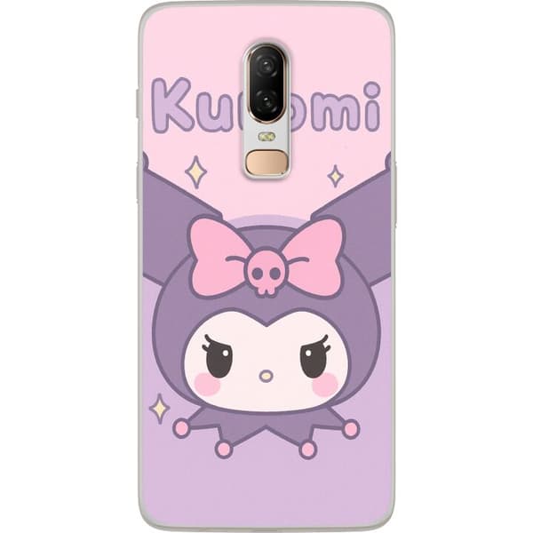 OnePlus 6 Läpinäkyvä kuori Kuromi Kawaii