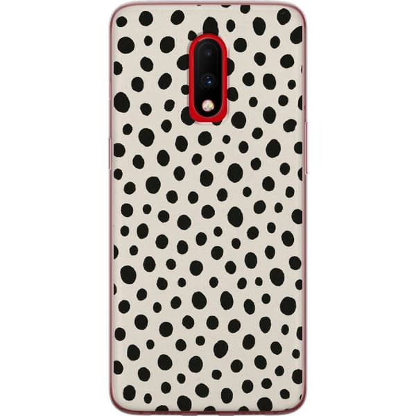 OnePlus 7 Genomskinligt Skal Dot Dance