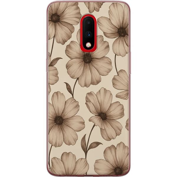 OnePlus 7 Läpinäkyvä kuori Pastel Rush