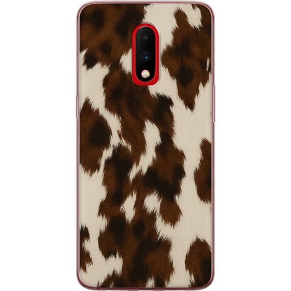 OnePlus 7 Läpinäkyvä kuori Värisuihku