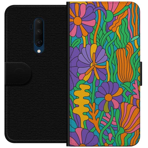 OnePlus 7T Pro Tegnebogsetui Farveeksplosion