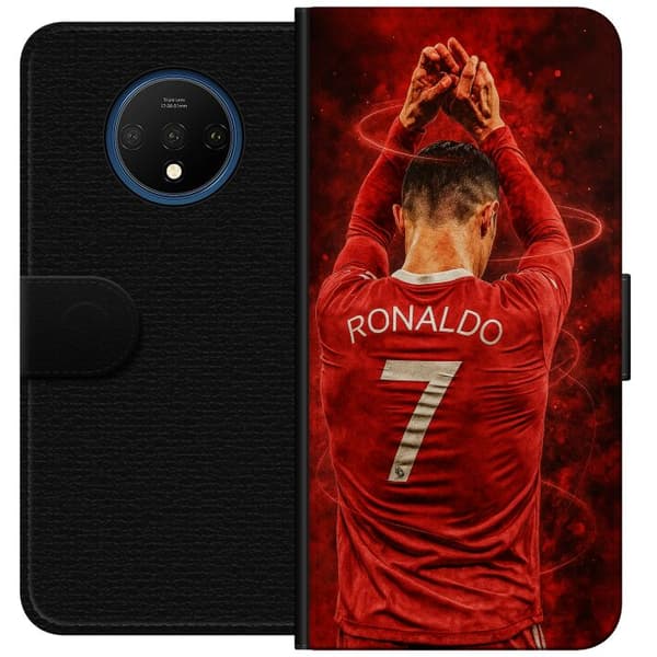 OnePlus 7T Tegnebogsetui Ronaldo