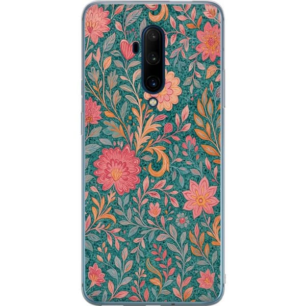 OnePlus 7T Pro Gjennomsiktig deksel Floral Dream