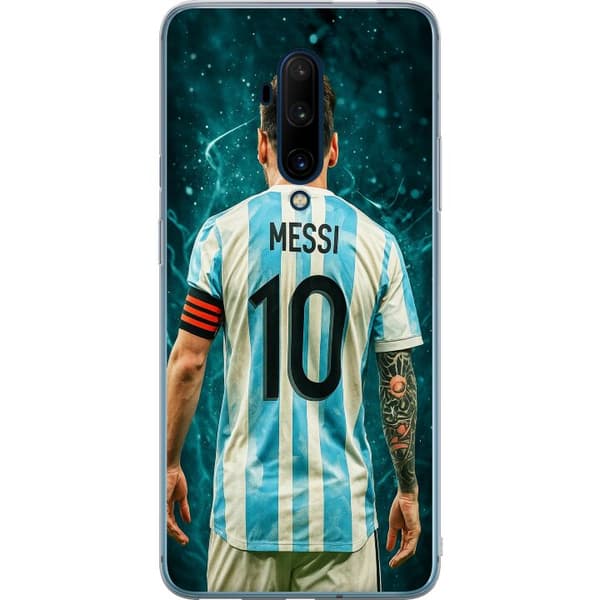 OnePlus 7T Pro Genomskinligt Skal Messi