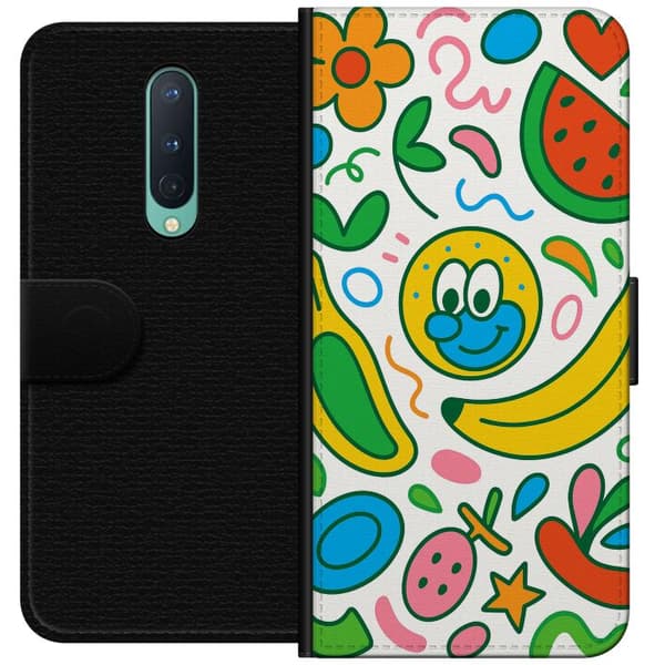 OnePlus 8 Tegnebogsetui Sommerfugle Slør