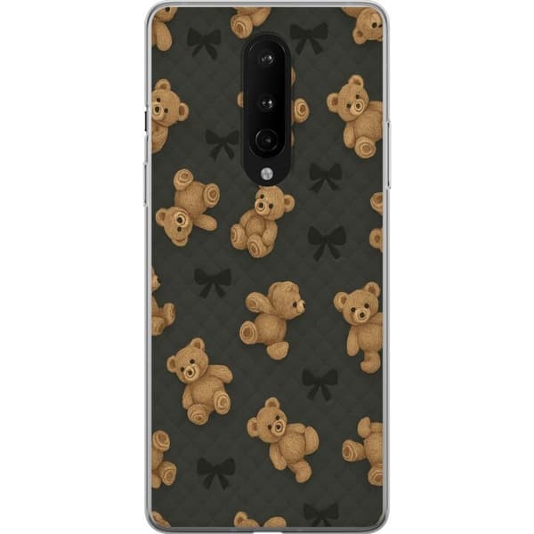 OnePlus 8 Gjennomsiktig deksel Teddy Klemmer