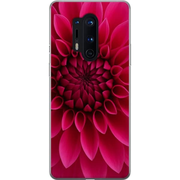 OnePlus 8 Pro Läpinäkyvä kuori Rosecore