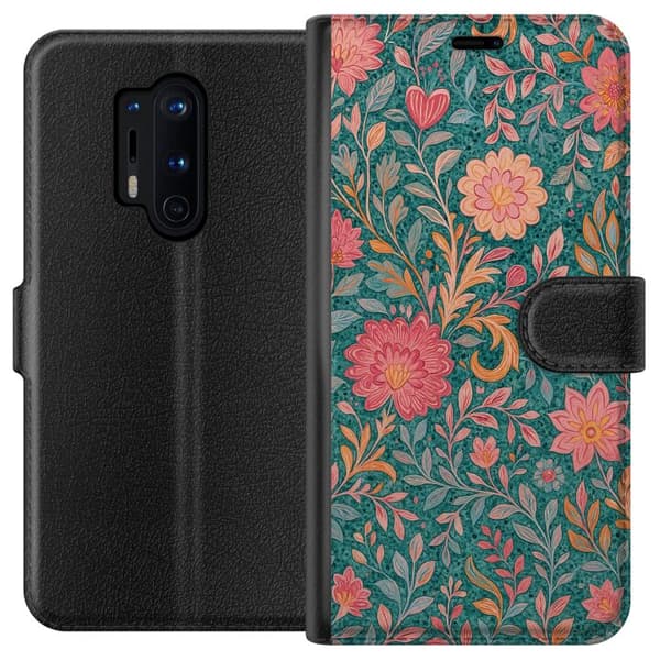 OnePlus 8 Pro Lompakkokotelo Floral Dream