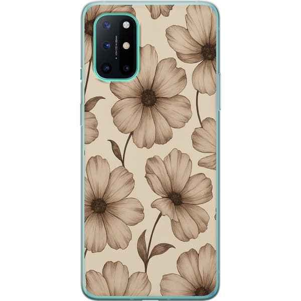 OnePlus 8T Läpinäkyvä kuori Pastel Rush
