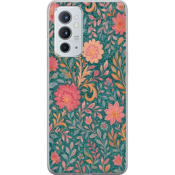 OnePlus 9RT 5G Genomskinligt Skal Floral Dream
