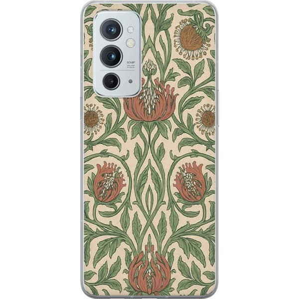 OnePlus 9RT 5G Gennemsigtig cover Blad Detaljer
