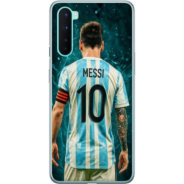 OnePlus Nord Gennemsigtig cover Messi