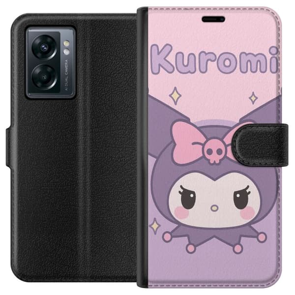 OnePlus Nord N300 Tegnebogsetui Kuromi Kawaii