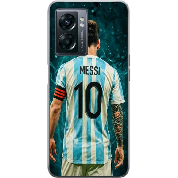 OnePlus Nord N300 Gennemsigtig cover Messi