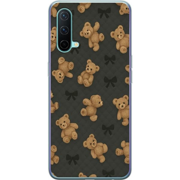OnePlus Nord CE 5G Genomskinligt Skal Teddy Hugs