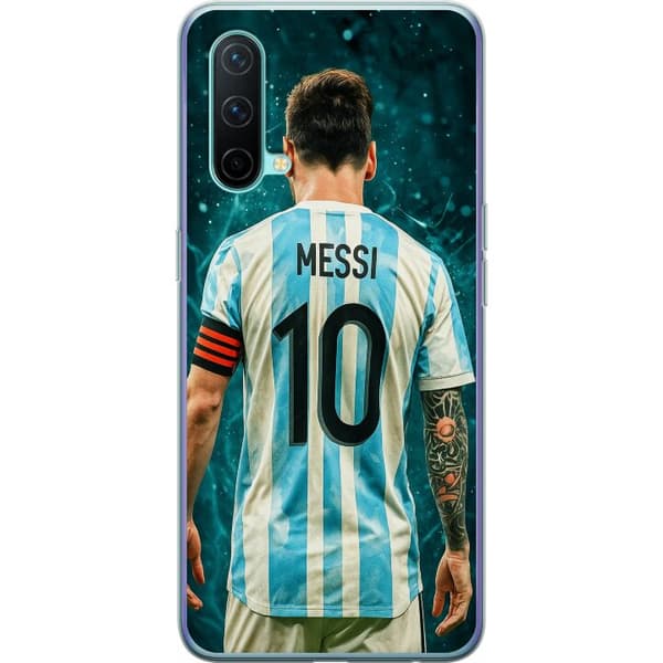 OnePlus Nord CE 5G Genomskinligt Skal Messi