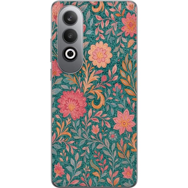 OnePlus Nord CE4 Läpinäkyvä kuori Floral Dream