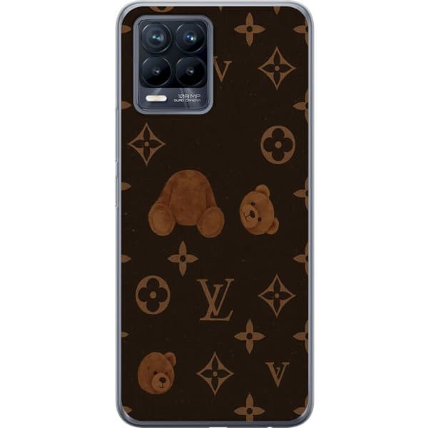 Realme 8 Gjennomsiktig deksel Plush Luxe