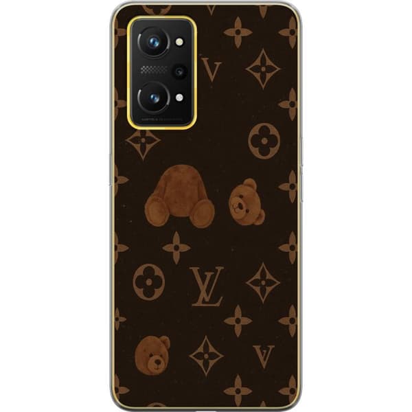 Realme GT Neo 3T Läpinäkyvä kuori Plush Luxe
