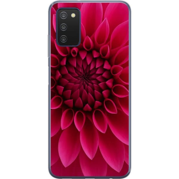 Samsung Galaxy A03s Läpinäkyvä kuori Rosecore
