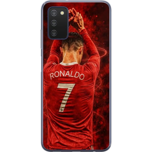 Samsung Galaxy A03s Genomskinligt Skal Ronaldo