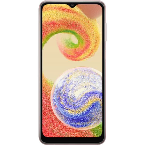Samsung Galaxy A04 Gjennomsiktig deksel Dot Dance