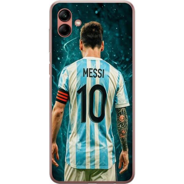 Samsung Galaxy A04 Gjennomsiktig deksel Messi