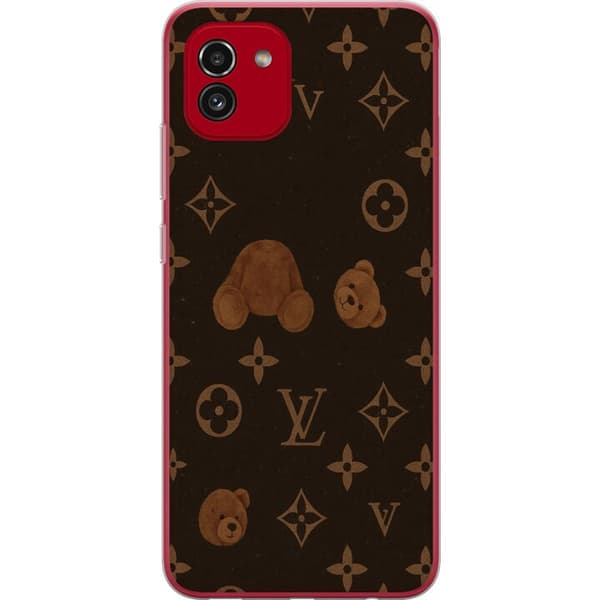 Samsung Galaxy A03 Läpinäkyvä kuori Plush Luxe