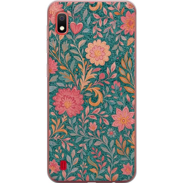 Samsung Galaxy A10 Gjennomsiktig deksel Floral Dream