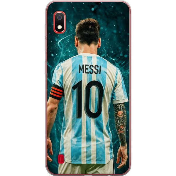 Samsung Galaxy A10 Läpinäkyvä kuori Messi