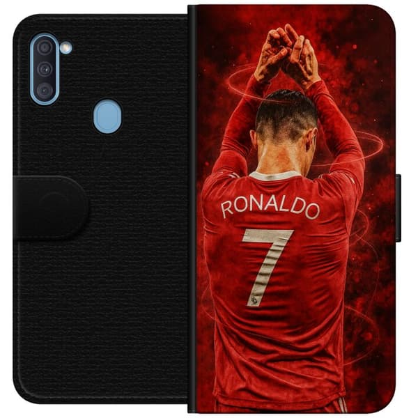 Samsung Galaxy A11 Tegnebogsetui Ronaldo