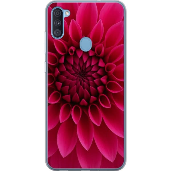 Samsung Galaxy A11 Gennemsigtig cover Rosecore