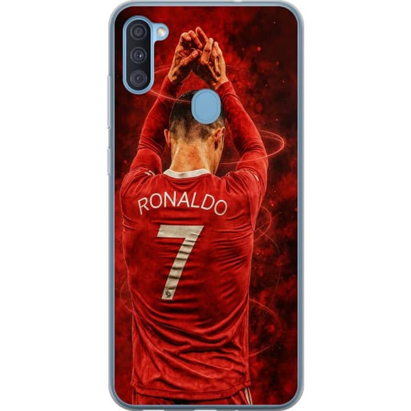 Samsung Galaxy A11 Gennemsigtig cover Ronaldo