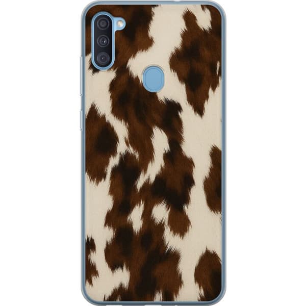 Samsung Galaxy A11 Gennemsigtig cover Farve Sprøjt