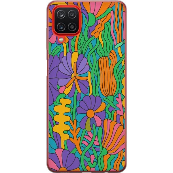 Samsung Galaxy A12 Gjennomsiktig deksel Color Pop