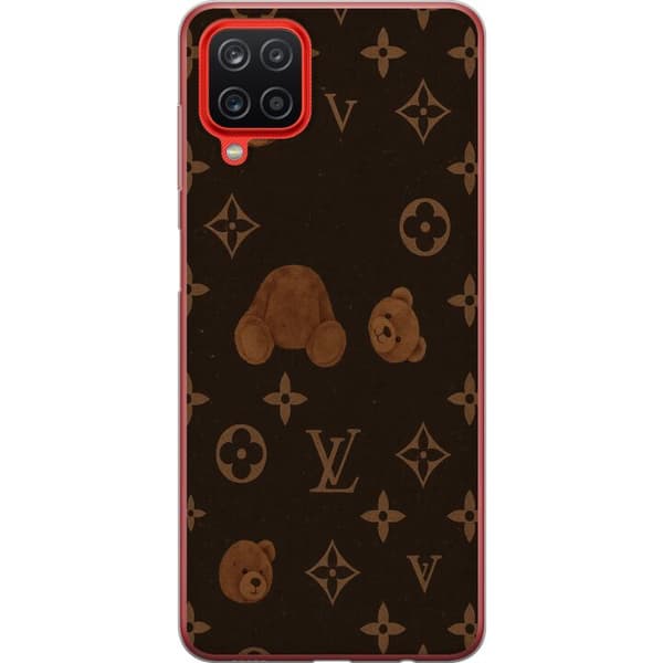 Samsung Galaxy A12 Läpinäkyvä kuori Plush Luxe