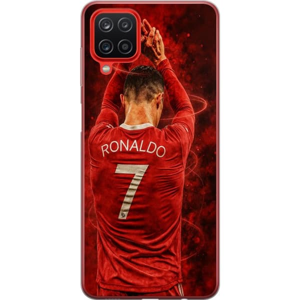 Samsung Galaxy A12 Läpinäkyvä kuori Ronaldo