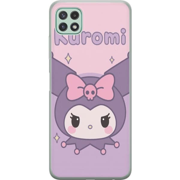 Samsung Galaxy A22 5G Genomskinligt Skal Kuromi Kawaii