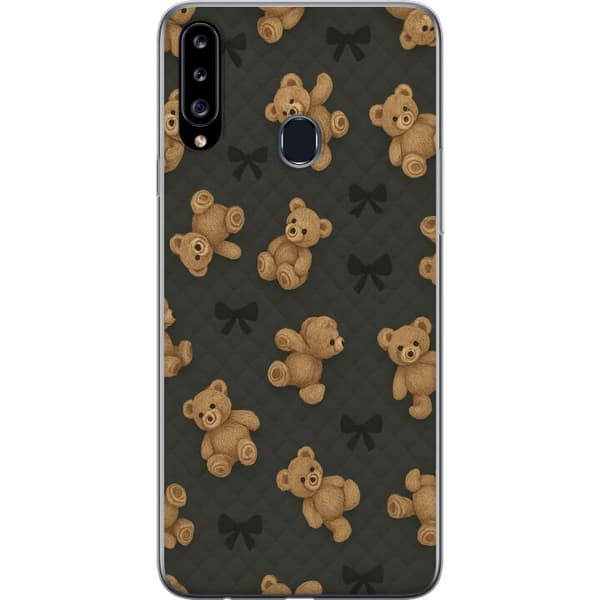 Samsung Galaxy A20s Gjennomsiktig deksel Teddy Klemmer