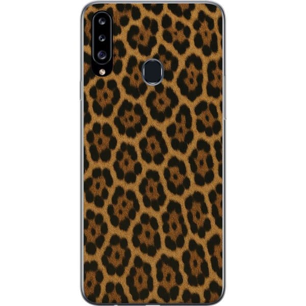 Samsung Galaxy A20s Genomskinligt Skal PredaDots