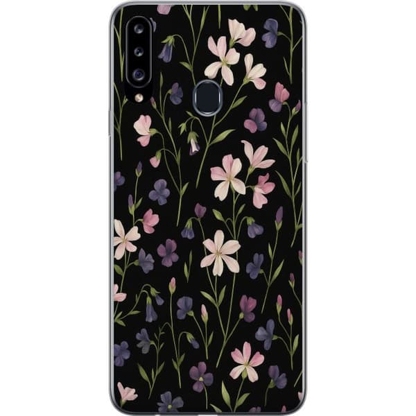 Samsung Galaxy A20s Gjennomsiktig deksel Frukt Rave
