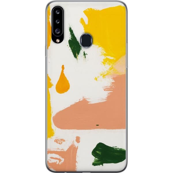 Samsung Galaxy A20s Läpinäkyvä kuori Muoviton Chic