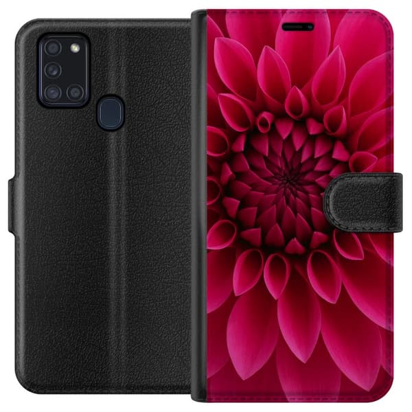 Samsung Galaxy A21s Lommeboketui Rosecore