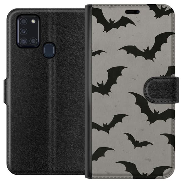 Samsung Galaxy A21s Lommeboketui Flutterprint